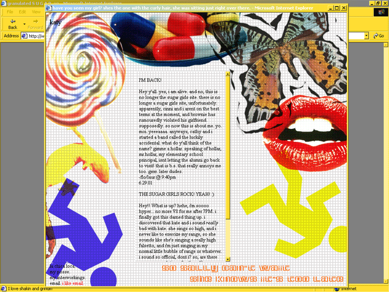 granulated S U G A R, yo, envy.nu/sugarly, 2